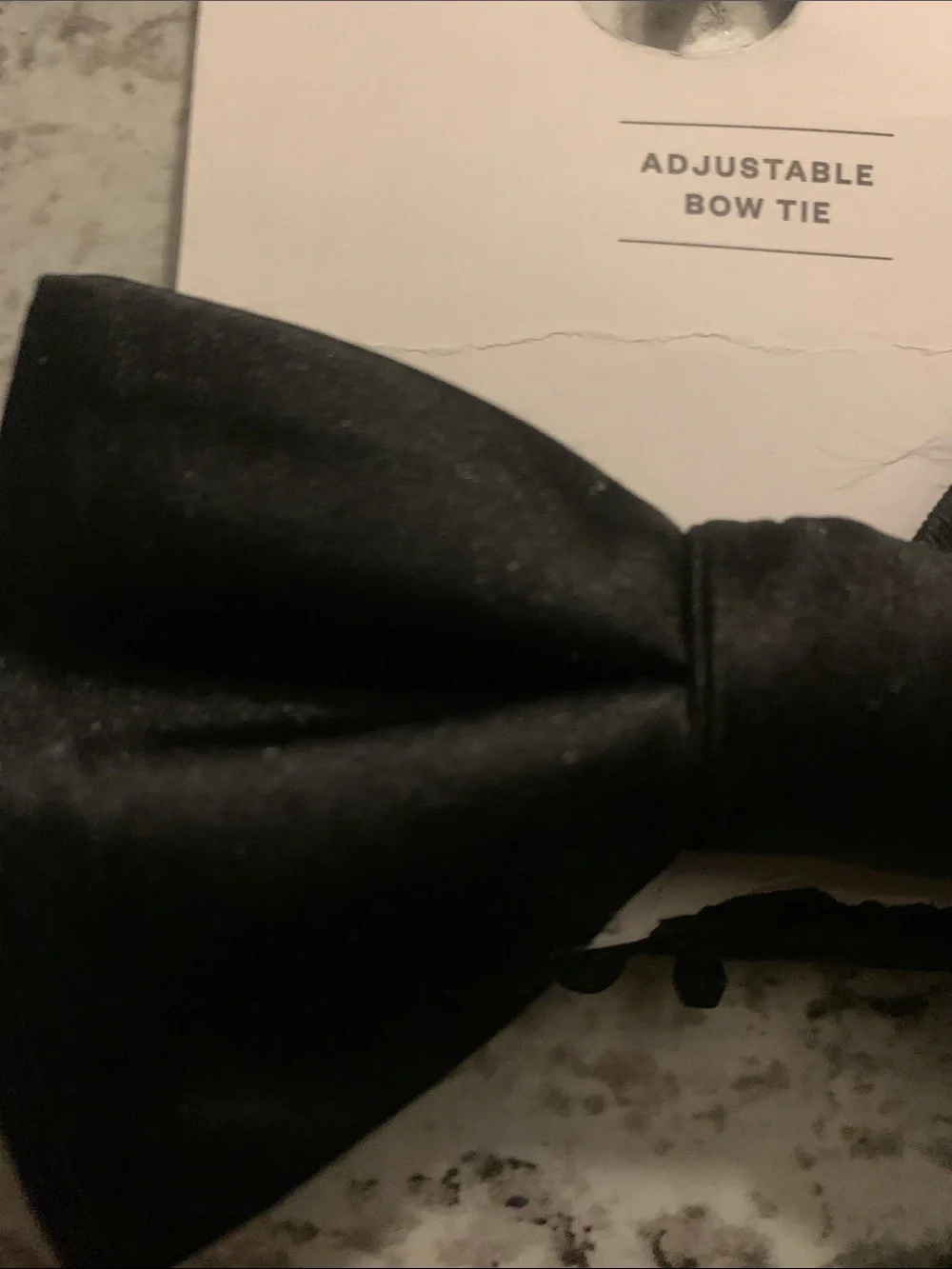 🆕 - Goodfellow & Co. Classic Men’s Adjustable Black Bow Tie